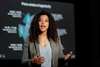 Woman public speaking