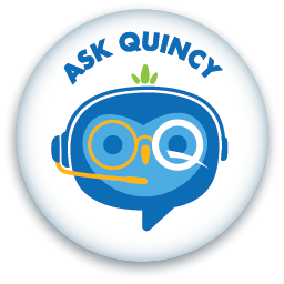 Quincy chatbot icon