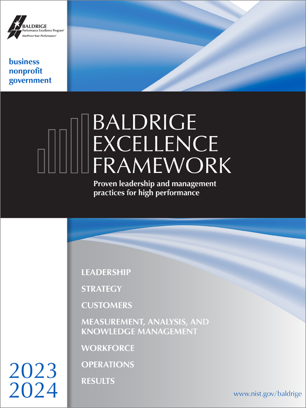 2023-2024 Baldrige Excellence Framework (Business/Nonprofit)