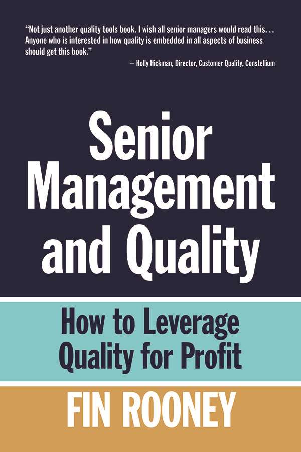 Senior Management and Quality