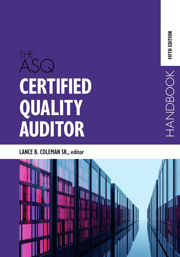 The ASQ Certified Quality Auditor Handbook Fifth Edition cover
