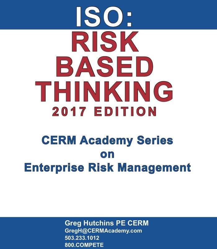 ISO Risk Based Thinking (2016 Edition)