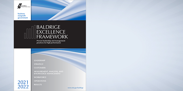 2021-2022 Baldrige Excellence Framework (Business/Nonprofit)