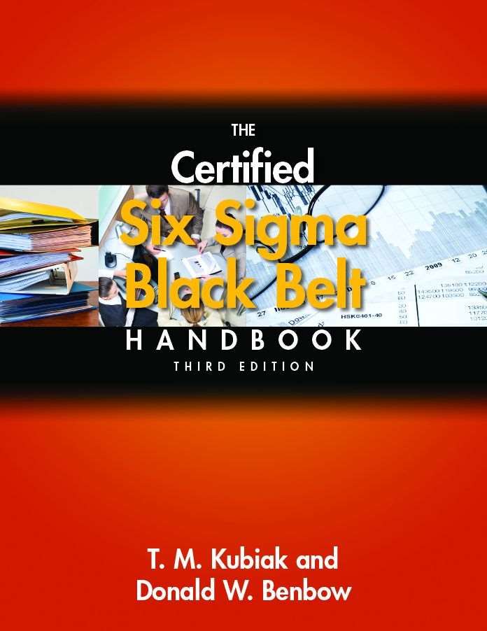 The Certified Six Sigma Black Belt Handbook Third Edition Asq 8036
