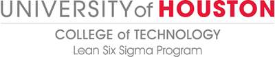 University of Houston Lean Six Sigma Program logo