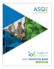 2022 ASQE Insights on Excellence Executive Brief