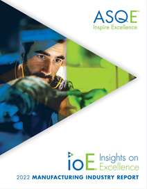 ASQE 2022 IoE Manufacturing Report cover
