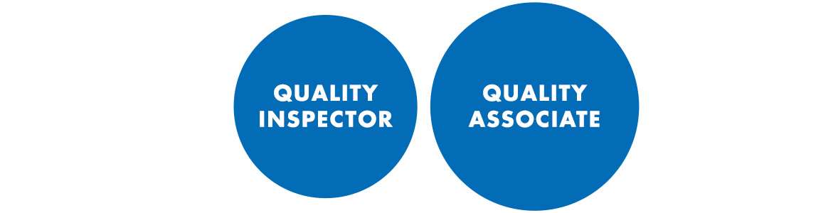 Career journey for Entry (Quality Inspector, Quality Associate)