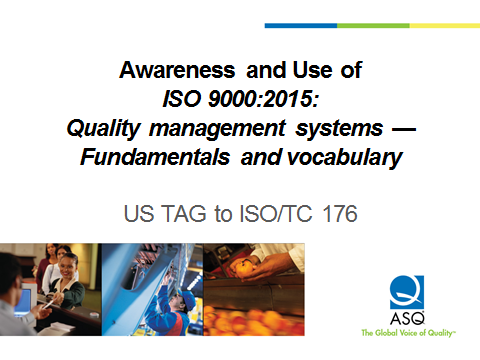 ISO 9000 Awareness Presentation cover