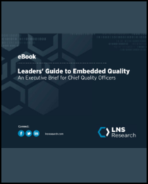 Leaders' Guide to Embedded Quality cover