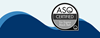 Six Sigma Black Belt Badge on a blue background