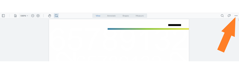 Screenshot of how to download a hi-res PDF